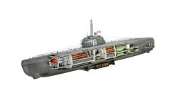 Revell Deutsches U-Boot Typ XXI Mit Interieur 1:144 Plastic Model Kit 05078