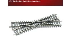 Peco ST-250 Medium Crossing, Insulfrog ST250