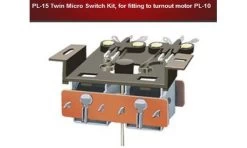 Peco Twin Micro Switch Kit PL15