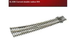 Peco Curved Double Radius R/H SLE86