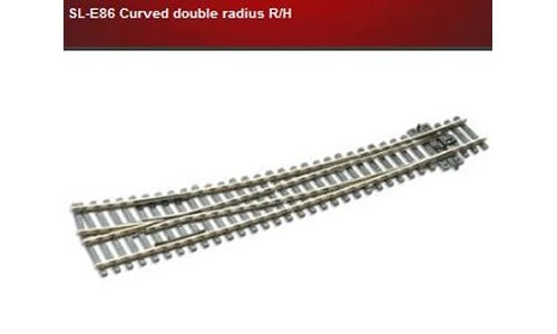Peco Curved Double Radius R/H SLE86