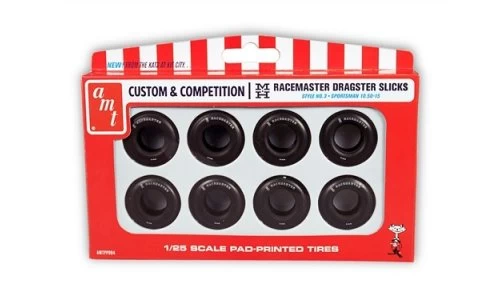 AMT Models M&H Racemaaster Small Slicks Parts Pack PP004