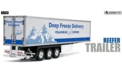 Tamiya 56319 RC 3 Axle Reefer Trailer Assembly Kit