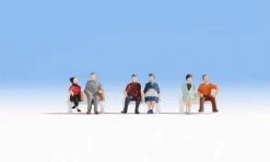 Noch HO Sitting People NOC18130