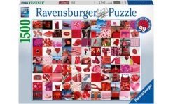 Ravensburger RB16215-4 99 Beautiful Red Things Puzzle 1500pc