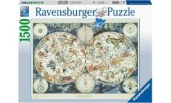 Ravensburger RB16003-7 World Map Of Fantastic Beasts