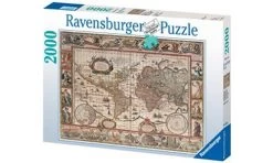 Ravensburger RB16633-6 Map Of The World Puzzle 2000pc