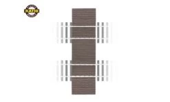 Peco RA456 Ratio 456 Station Barrow Crossing