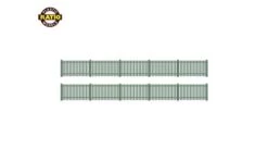 Peco RA431 Ratio 431 Straight Station Fencing Green