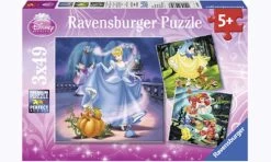 Ravensburger RB09339-7 Disney Snow White Cinderella Ariel