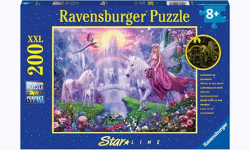 Ravensburger RB12903-4 Unicorn Kingdom Puzzle 200pc