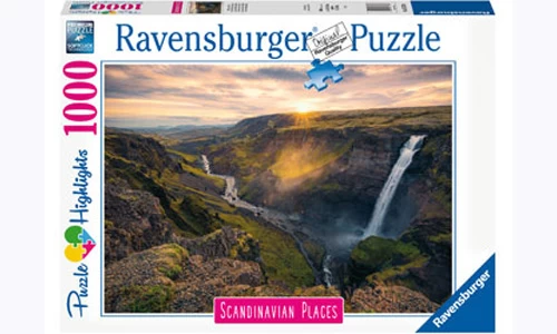 Ravensburger RB16738-8 Haifoss Waterfall, Iceland 1000pc
