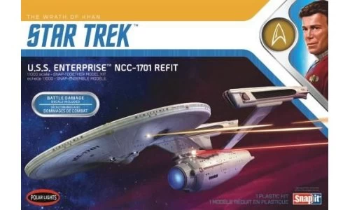 Polar Lights POL974 1:1000 Star Trek U.S.S Enterprise Wrath Kit