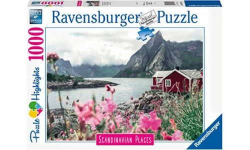 Ravensburger RB16740-1 Lofoten Norway Puzzle 1000pc