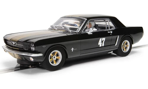 Scalextric C4405 Ford Mustang - Black And Gold